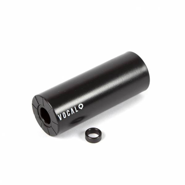 VOCAL PEG 100MM WITH PLASTIC SLEEVE 10/14MM ADAPTOR Black each.