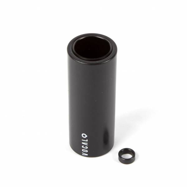 VOCAL PEG 100MM WITH PLASTIC SLEEVE 10/14MM ADAPTOR Black each.