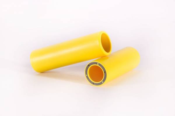 MERRITT PEG SLEEVE 4.25" GFE PLASTIC BEGIN Yellow