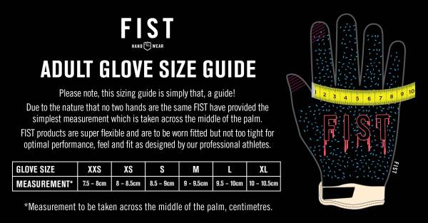 FIST GLOVES “STRIPE” S or L Black/Green