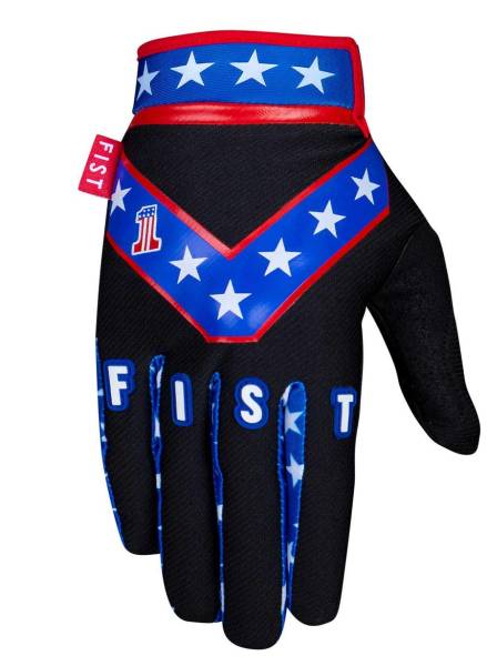 FIST GLOVES “KNIEVEL” XS, S, L or XL Black