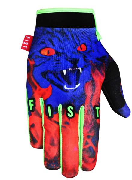 FIST GLOVES 18 “HELL CAT DANIEL DHERS” M or L Colored