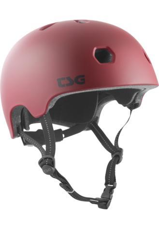 TSG HELMET META YOUTH XXS/XS ADJUSTABLE Oxblood Red