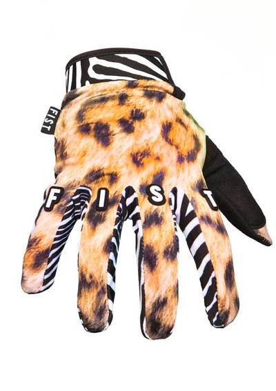 FIST GLOVES “ANIMAL” XXS Brown/Black/White