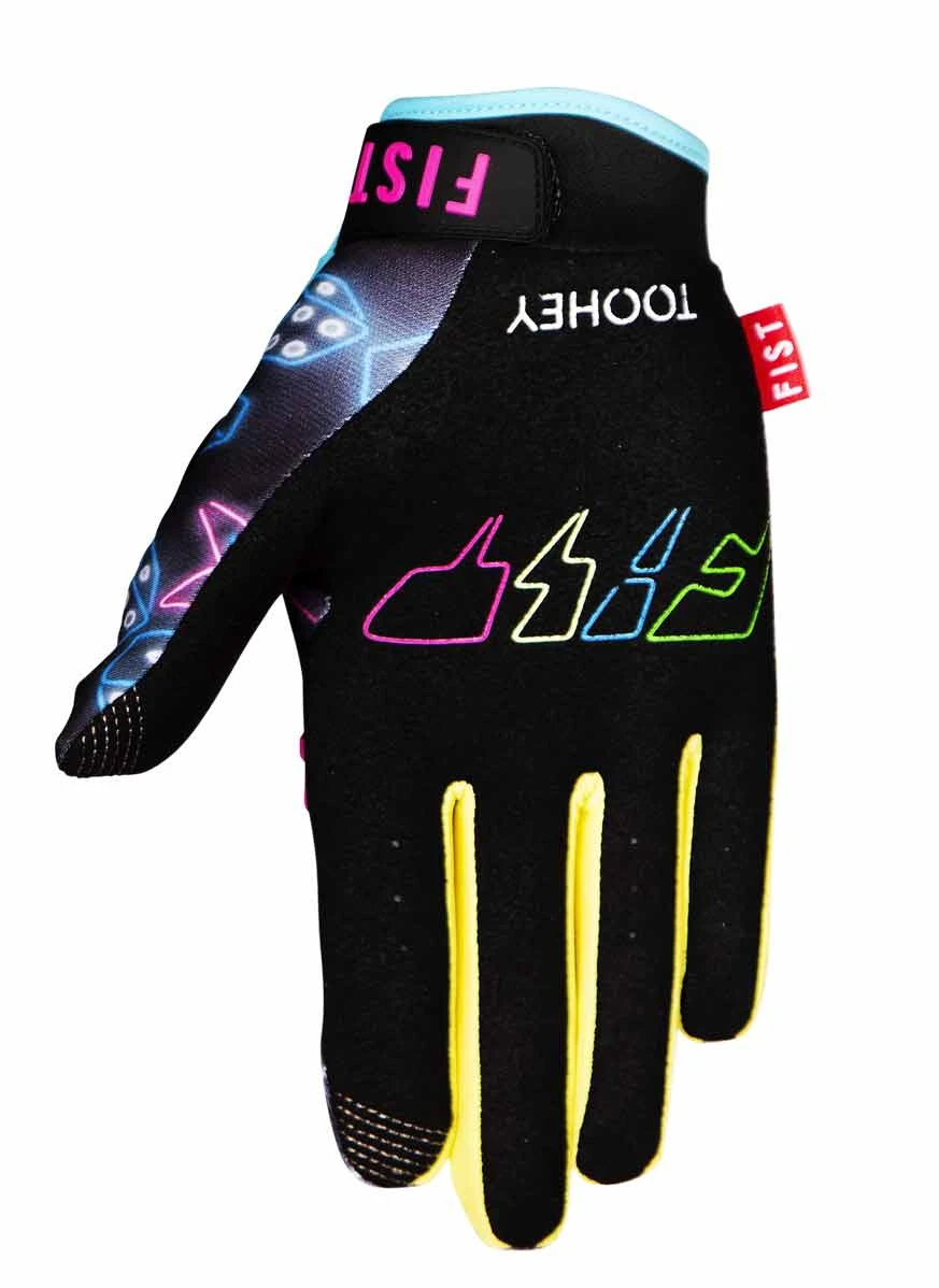 FIST GLOVES "JAIE TOOHEY NEON" Adults XXS or S Neon