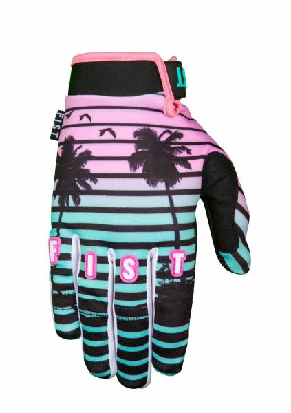 FIST GLOVES “MIAMI” XL Pink/Aqua/Black