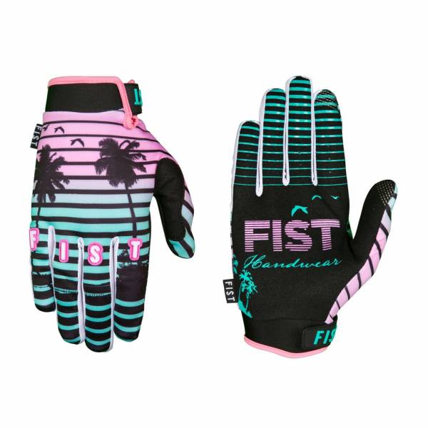 FIST GLOVES “MIAMI” XL Pink/Aqua/Black