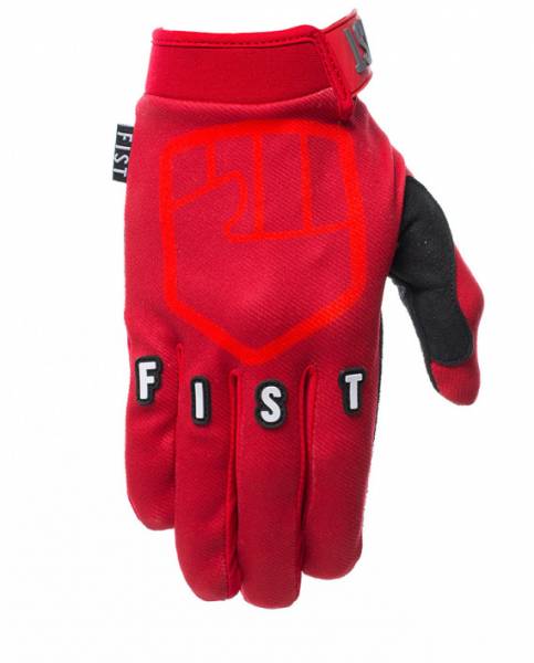 FIST GLOVES “STOCKER” STRAPPED XL Red