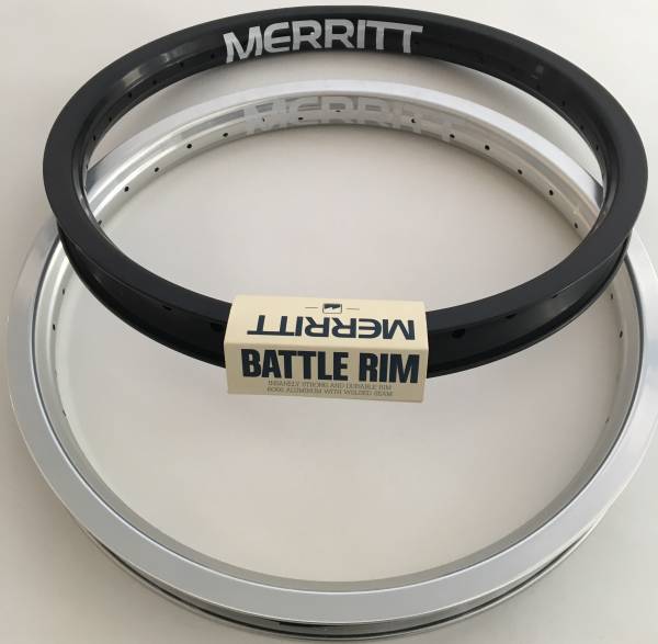 MERRITT RIM BATTLE 6066-T6 ALU WELDED JOINT Silver