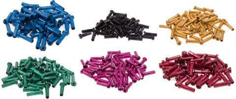 SPOKE NIPPLES 16MM ALUMINIUM 40PC Colors