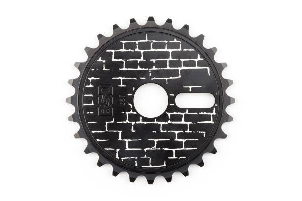 BSD SPROCKET 28T WALLY DISC Black