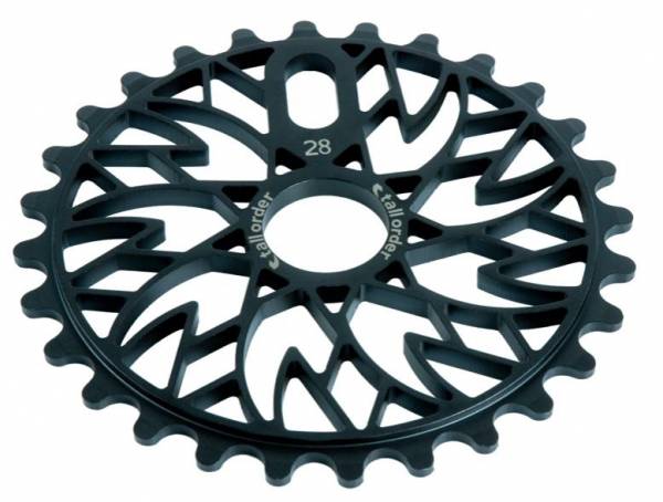 TALL ORDER SPROCKET 28T SPECTRUM CHROMOLY Black