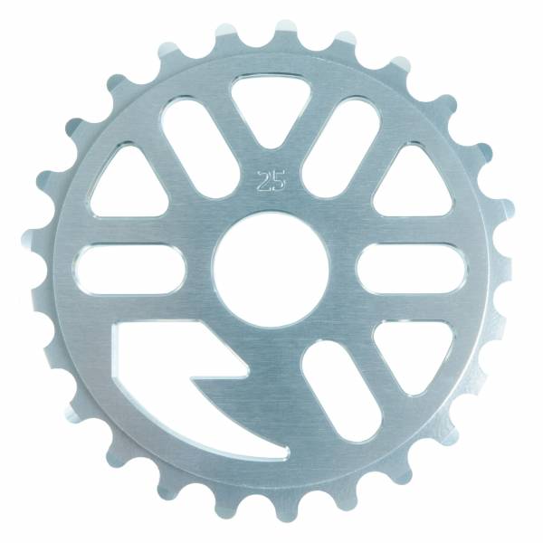TALL ORDER SPROCKET ONE LOGO 25T Silver NEW!