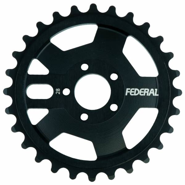 FEDERAL SPROCKET 28T AMG BOLT ON Black