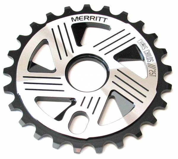 MERRITT SPROCKET 30T CHRIS CHILDS Black/Silver