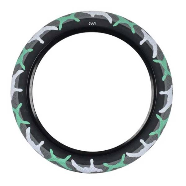 CULT VANS TIRE 20 INCH x 2.40" TEAL CAMO