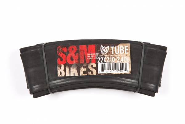 INNERTUBES 22 INCH AUTO VENTIL S&M Black