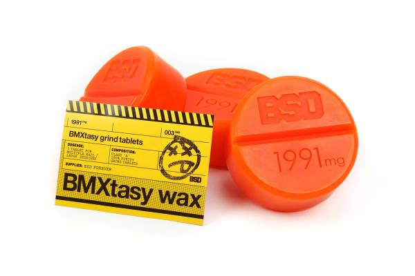 BSD WAX BMXSTASY 3-PACK Orange NEW!