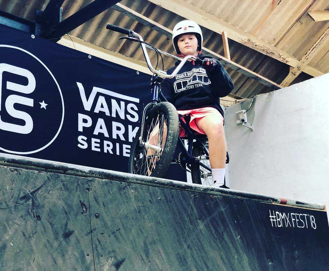 Tobias van der Linden - Pauls Boutique BMX Team Member